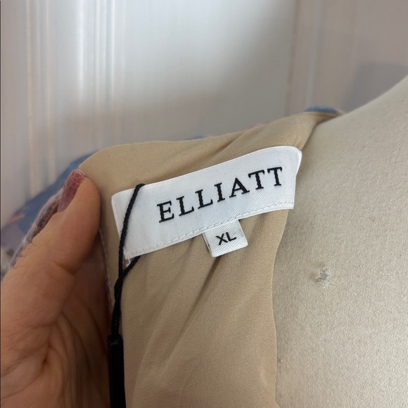 🌸 NWT Eliatt Floral Jacquard Babydoll Dress – XL 🌸 - Picture 9 of 14